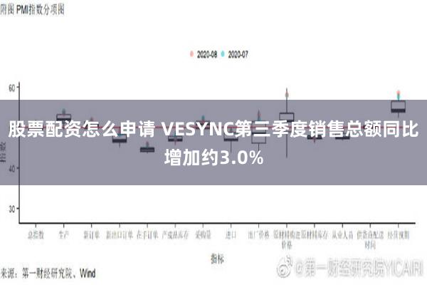 股票配资怎么申请 VESYNC第三季度销售总额同比增加约3.0%