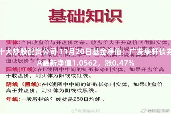 十大炒股配资公司 11月20日基金净值：广发集轩债券A最新净值1.0562，涨0.47%